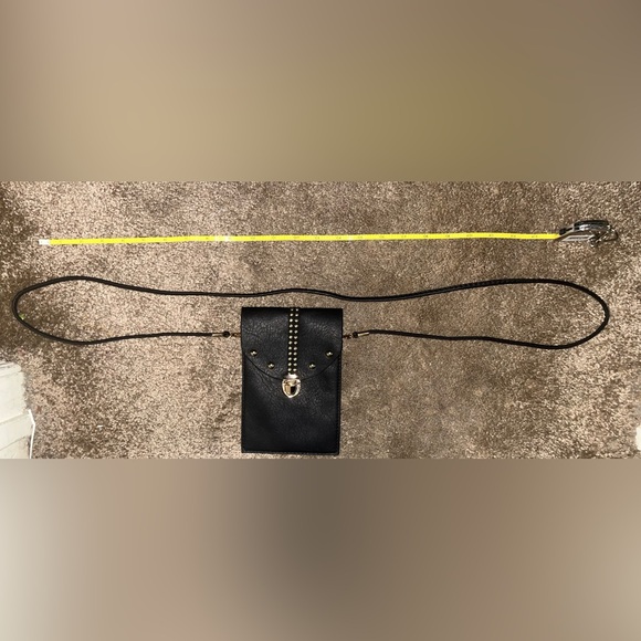 Cute Black Phone Holder / Purse- **NEVER USED** - Picture 16 of 16